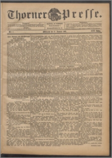 Thorner Presse 1901, Jg. XIX, Nr. 7 + Beilage