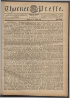 Thorner Presse 1901, Jg. XIX, Nr. 17 + 1. Beilage, 2. Beilage