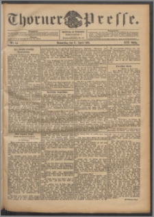Thorner Presse 1901, Jg. XIX, Nr. 84 + Beilage
