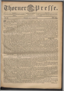Thorner Presse 1901, Jg. XIX, Nr. 180 + Beilage