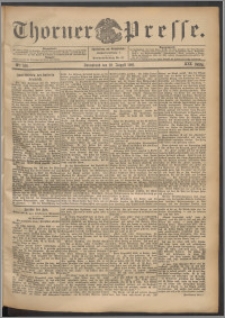 Thorner Presse 1901, Jg. XIX, Nr. 186 + Beilage
