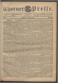 Thorner Presse 1902, Jg. XX, Nr. 4 + 1. Beilage, 2. Beilage