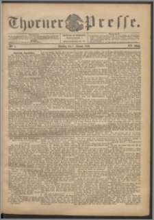 Thorner Presse 1902, Jg. XX, Nr. 5 + Beilage