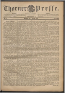 Thorner Presse 1902, Jg. XX, Nr. 6 + Beilage