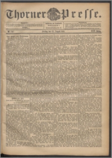 Thorner Presse 1901, Jg. XIX, Nr. 197 + Beilage