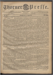 Thorner Presse 1901, Jg. XIX, Nr. 198 + Beilage