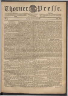 Thorner Presse 1902, Jg. XX, Nr. 10 + 1. Beilage, 2. Beilage