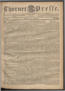 Thorner Presse 1901, Jg. XIX, Nr. 204 + Beilage