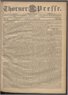 Thorner Presse 1901, Jg. XIX, Nr. 206 + Beilage