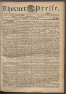Thorner Presse 1901, Jg. XIX, Nr. 207 + Beilage