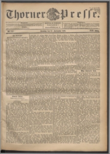 Thorner Presse 1901, Jg. XIX, Nr. 217 + 1. Beilage, 2. Beilage