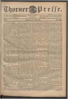 Thorner Presse 1902, Jg. XX, Nr. 40 + 1. Beilage, 2. Beilage