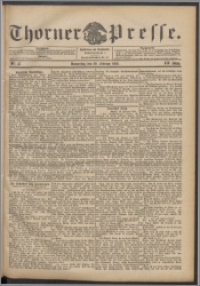 Thorner Presse 1902, Jg. XX, Nr. 43 + Beilage, Beilagenwerbung
