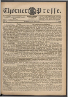 Thorner Presse 1902, Jg. XX, Nr. 85 + Beilage