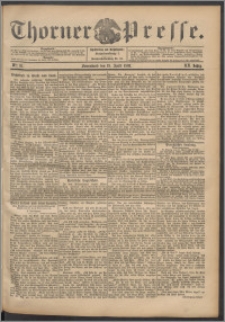 Thorner Presse 1902, Jg. XX, Nr. 91 + Beilage