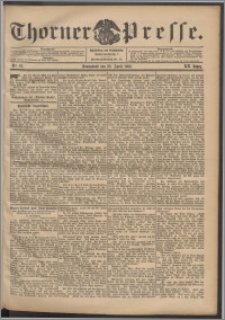 Thorner Presse 1902, Jg. XX, Nr. 97 + Beilage, Beilagenwerbung