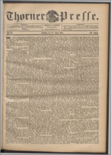 Thorner Presse 1902, Jg. XX, Nr. 99 + Beilage