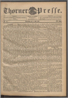 Thorner Presse 1902, Jg. XX, Nr. 107 + 1. Beilage, 2. Beilage
