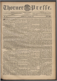 Thorner Presse 1901, Jg. XIX, Nr. 259 + 1. Beilage, 2. Beilage
