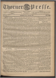 Thorner Presse 1901, Jg. XIX, Nr. 293 + Beilage
