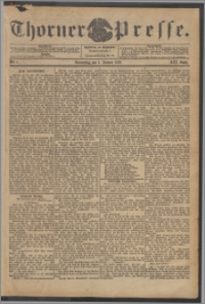 Thorner Presse 1903, Jg. XXI, Nr. 1 + 1. Beilage, 2. Beilage