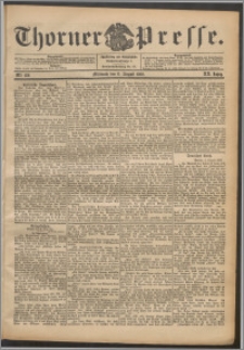 Thorner Presse 1902, Jg. XX, Nr. 182 + Beilage