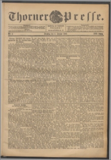 Thorner Presse 1903, Jg. XXI, Nr. 4 + Beilage