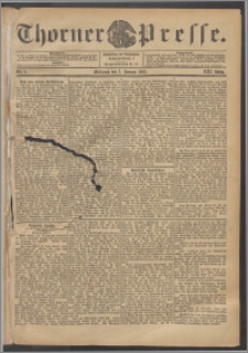 Thorner Presse 1903, Jg. XXI, Nr. 5 + Beilage