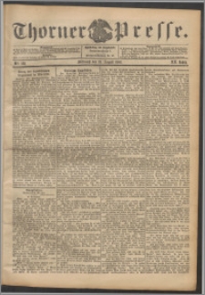Thorner Presse 1902, Jg. XX, Nr. 188 + Beilage