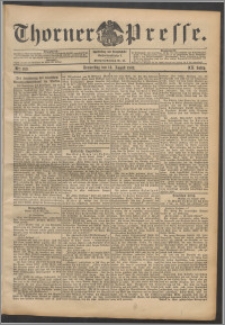 Thorner Presse 1902, Jg. XX, Nr. 189 + Beilage