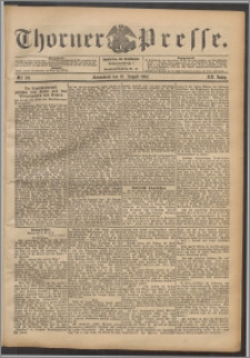Thorner Presse 1902, Jg. XX, Nr. 191 + Beilage