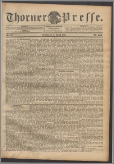Thorner Presse 1902, Jg. XX, Nr. 192 + 1. Beilage, 2. Beilage, Beilagenwerbung