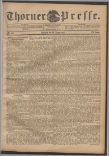 Thorner Presse 1902, Jg. XX, Nr. 194 + Beilage