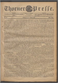 Thorner Presse 1903, Jg. XXI, Nr. 10 + Beilage