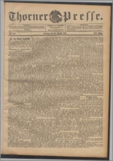 Thorner Presse 1902, Jg. XX, Nr. 198 + 1. Beilage, 2. Beilage