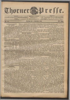 Thorner Presse 1902, Jg. XX, Nr. 210 + 1. Beilage, 2. Beilage