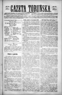 Gazeta Toruńska 1869.08.13, R. 3 nr 184