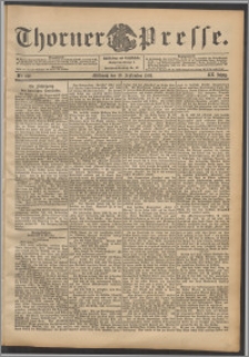 Thorner Presse 1902, Jg. XX, Nr. 212 + Beilage