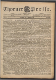 Thorner Presse 1902, Jg. XX, Nr. 215 + Beilage