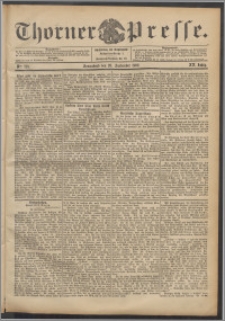 Thorner Presse 1902, Jg. XX, Nr. 221 + Beilage
