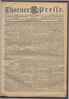 Thorner Presse 1902, Jg. XX, Nr. 223 + Beilage