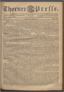 Thorner Presse 1903, Jg. XXI, Nr. 57 + 1. Beilage, 2. Beilage