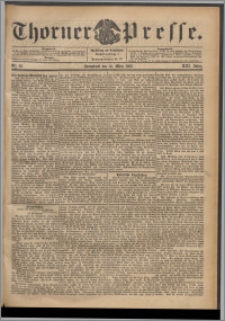 Thorner Presse 1903, Jg. XXI, Nr. 62 + Beilage