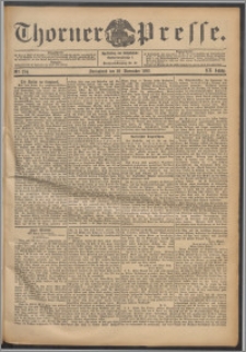 Thorner Presse 1902, Jg. XX, Nr. 274 + Beilage