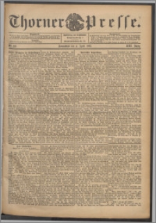 Thorner Presse 1903, Jg. XXI, Nr. 80 + Beilage