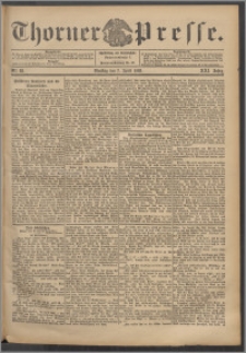 Thorner Presse 1903, Jg. XXI, Nr. 82 + Beilage