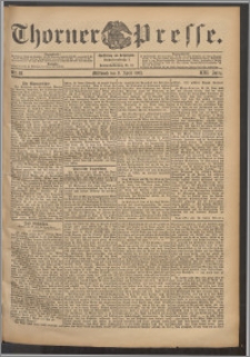 Thorner Presse 1903, Jg. XXI, Nr. 83 + Beilage