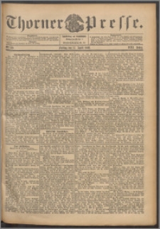 Thorner Presse 1903, Jg. XXI, Nr. 89 + Beilage