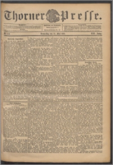 Thorner Presse 1903, Jg. XXI, Nr. 112 + Beilage