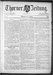 Thorner Zeitung 1891, Nr. 5